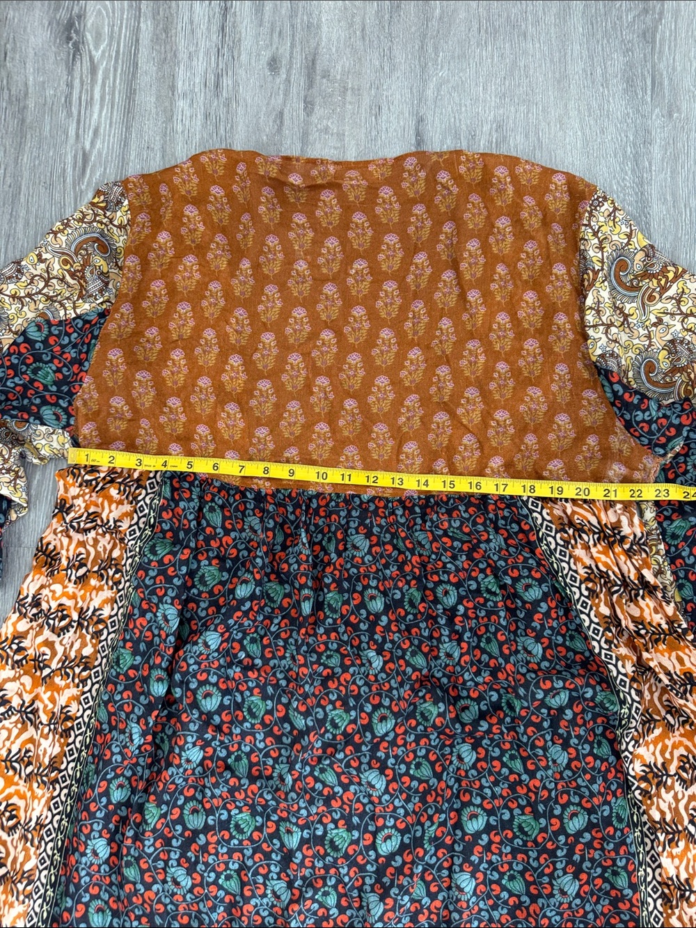 Free People Bombay Mixed Print Kimono - Picture 14 of 16